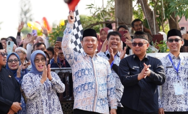 Info Haji Tahun 2026 441 Jemaah Haji Kabupaten Indramayu yang Tergabung dalam Kloter 1 Diberangkatkan