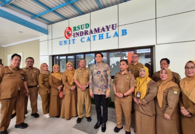Bupati Lucky Hakim Tinjau Kesiapan Cath Lab di RSUD Indramayu