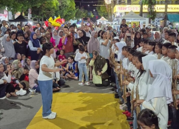 CFN Indramayu Makin Meriah, Siswa SD Tampilkan Kreasi Seni Budaya