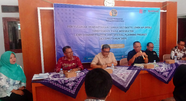 Tertib Dokumen Pertanahan, Pemdes Santing Losarang Siap Sukseskan PTSL BPN Indramayu