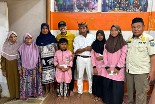 Wabup Syaefudin Apresiasi Santunan Anak Yatim oleh Sanggar Seni Tarling Intan Sanjaya